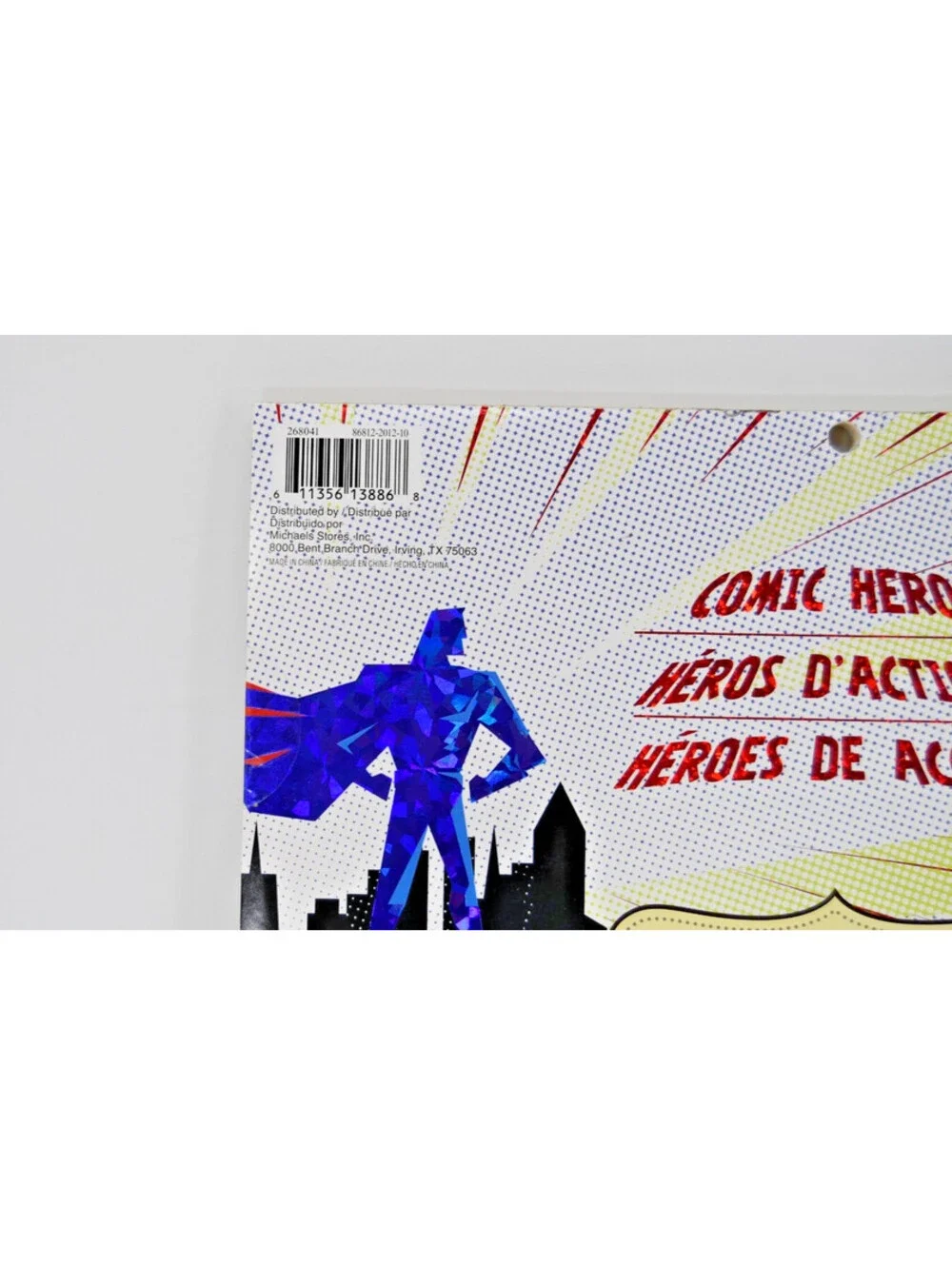 Comic Book Heroes 12x12